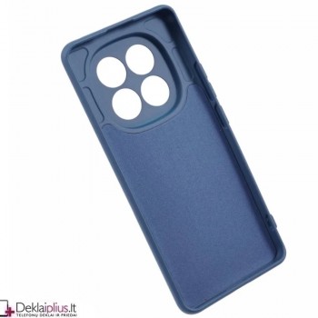 Liquid Air silikoninis dėklas su kameros apsauga - mėlynas (Xiaomi Redmi Note 14 Pro 4G/5G/Note 14 Pro Plus/Poco X7 5G)